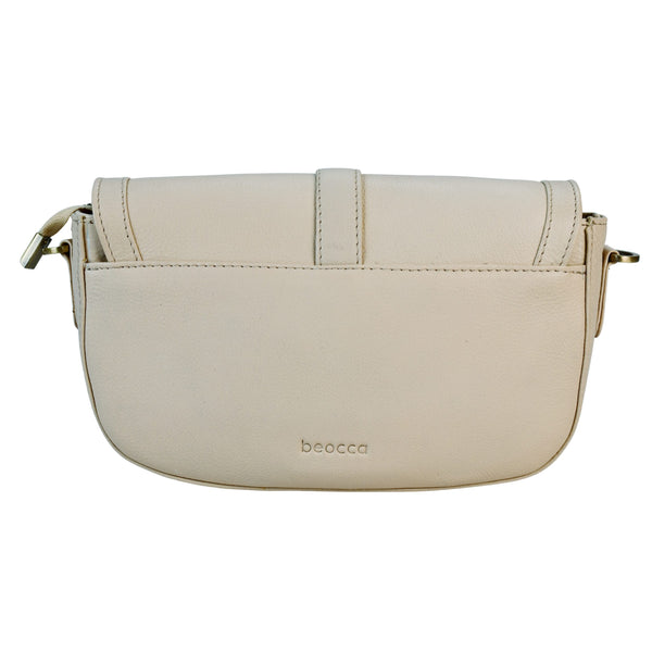 Leren schoudertas Maia afbeelding 11