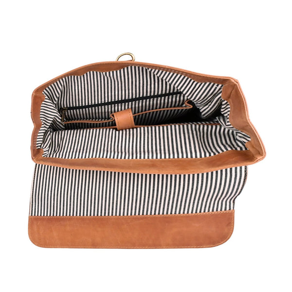 Leren Rugzak Bryce | 17" binnenkant