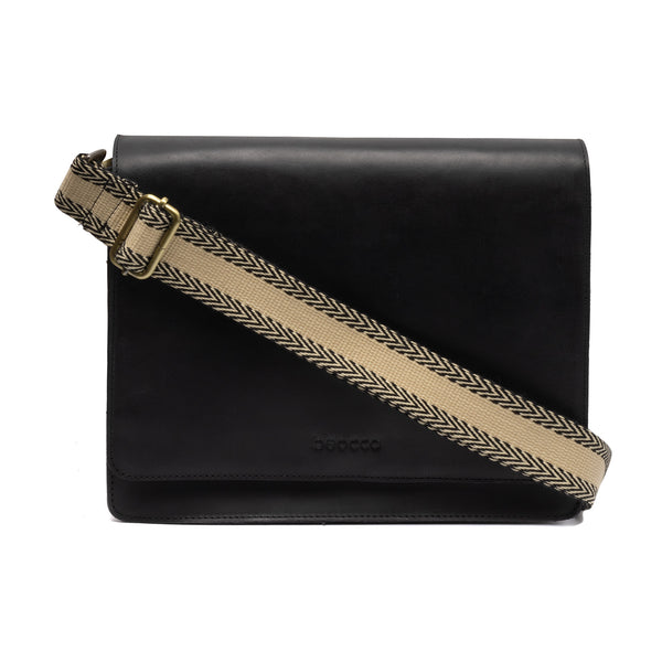 Schoudertas Ivy - iPad compatible zwart afbeelding 2