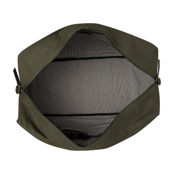 Weekendtas Milo leer groen afbeelding 9