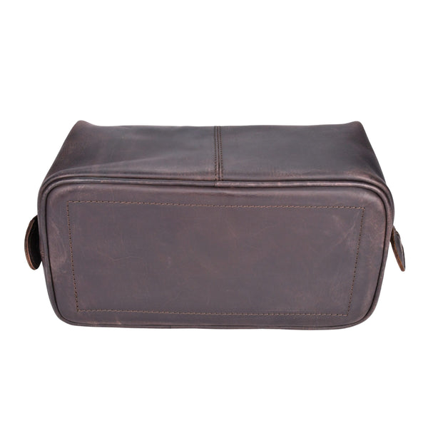 Leren toilettas Miles afbeelding 10