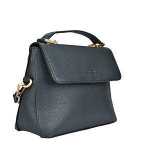 Leren schoudertas Fei schuin