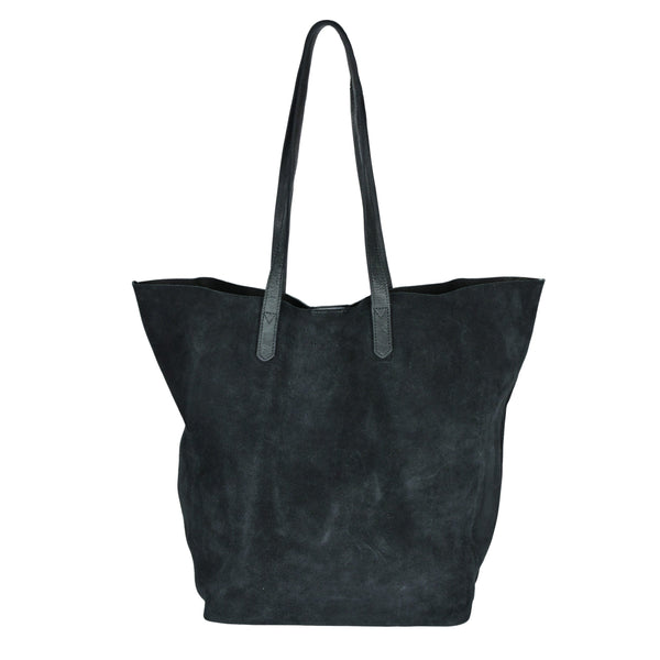 Leren shopper Mira voorkant