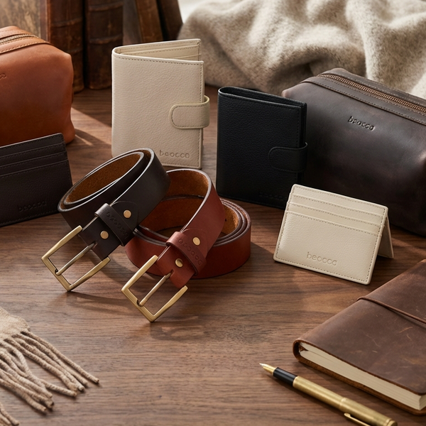 Leren heren riem Oden