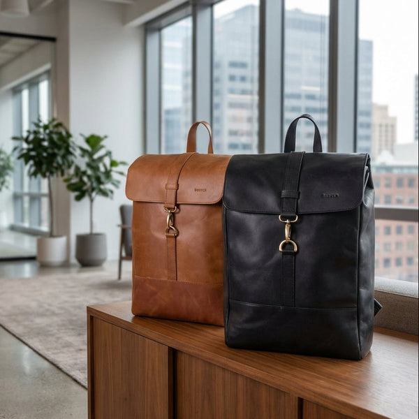 Leren Rugzak Bryce | 17"